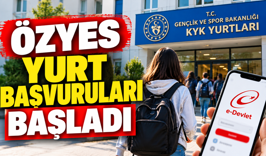 2026 ÖZYES Öğrencilerinin Yurt Başvuruları Başladı