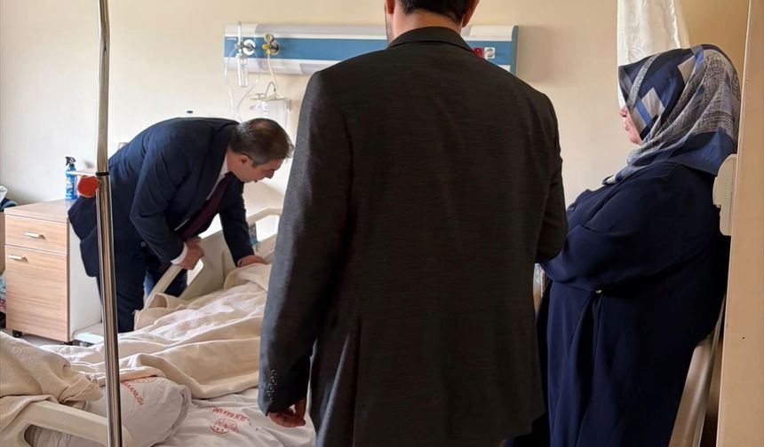Sason Belediye Başkanı Hastaları Ziyaret Etti