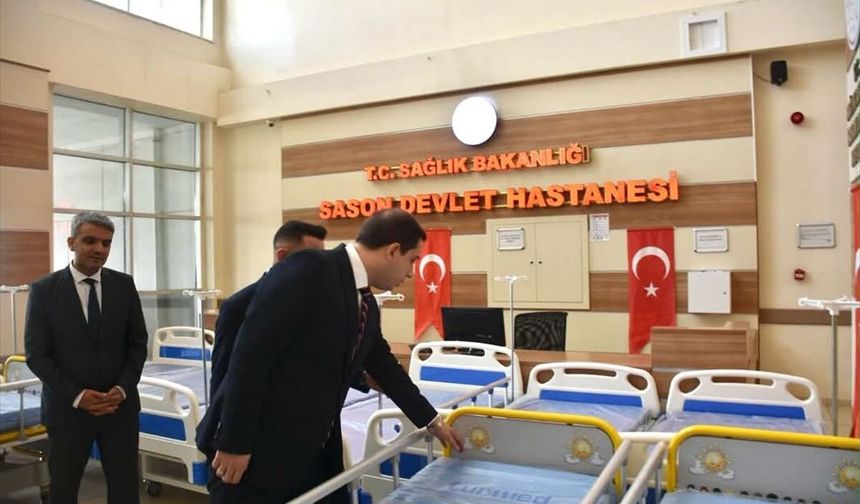 Sason'da 10 Hasta Yatağı İhtiyaç Sahiplerine Ulaştırıldı