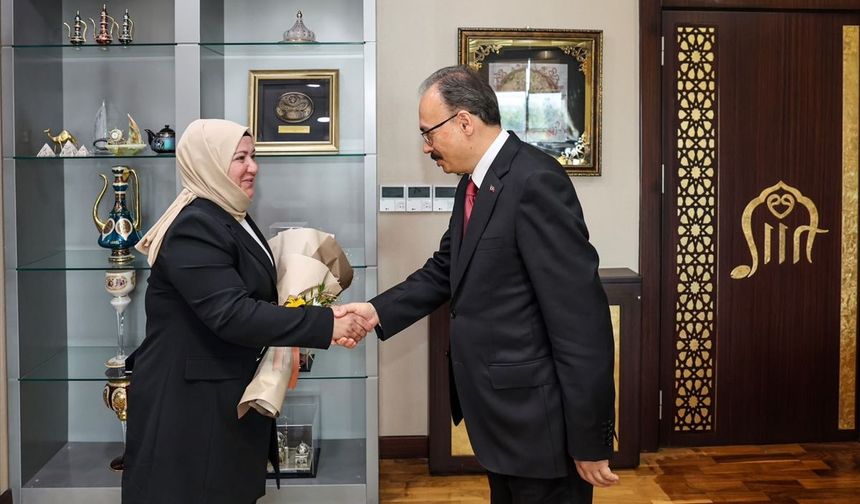 Vali Kızılkaya Muhtarları Makamında Kabul Etti
