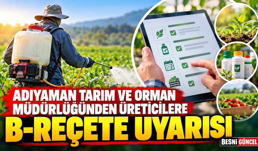 Zirai İlaç Alımında B-Reçete Dönemi: Kayıt Uyumu Önem Taşıyor