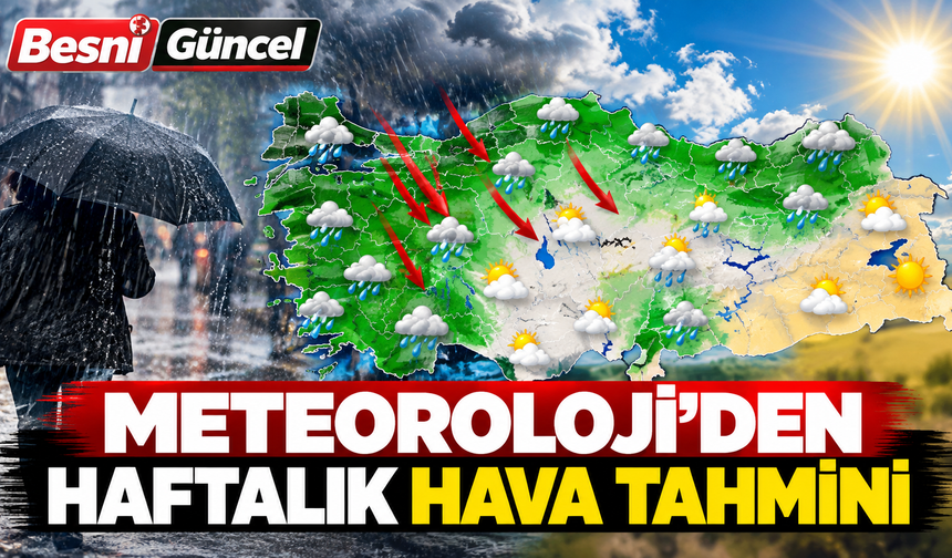 Meteoroloji Haftalık Tahmini Açıkladı: Sıcaklıklar Düşük