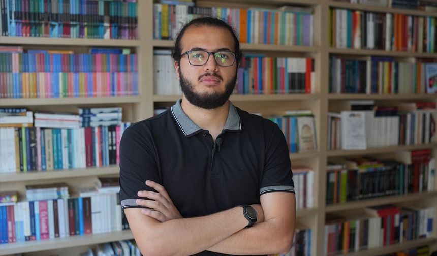 YTÜ Öğrencisi Abdullah Osama TEKNOFEST'te Birinci Oldu