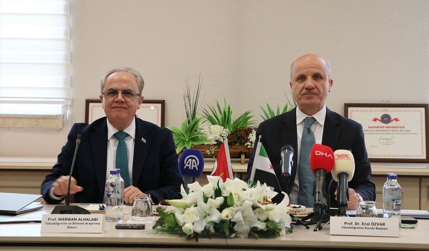 YÖK ve Suriye Arasında Yükseköğretim Mutabakatı