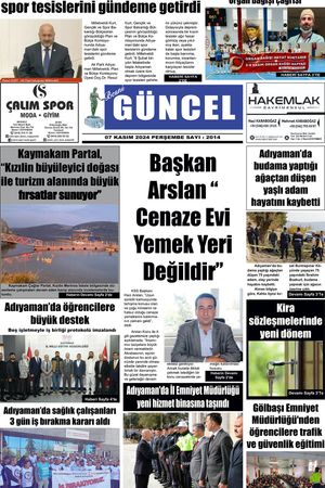 BESNİ GÜNCEL GAZETESİ 07.11.2024